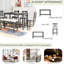 Table fonctionnelle avec tablette et banc relaxant 4 chaises, tablette, design élégant-170932221