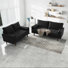 Mirei Velvet Square Arm Living Room Set