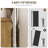 Farmhouse Entryway Table, Console Table With 2 Drawers, 2 Compartments And Bottom Shelf, Farmhouse Style Sofa Table-1882458977