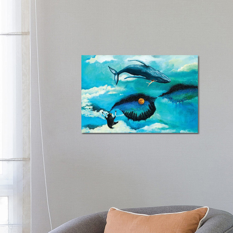 That Summer In Alaska by Jahna Vashti - Wrapped Canvas Painting, 66.04 cm H x 45.72 cm W