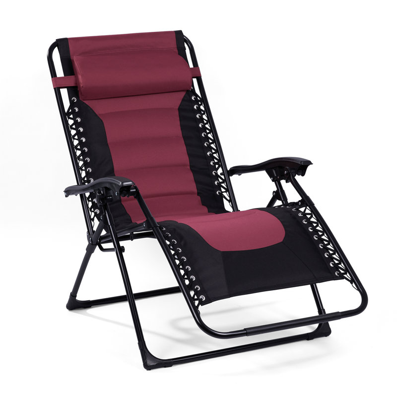  Fauteuil inclinable Deluxe Xl, Rouge / Noir