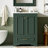 24'' Bathroom Vanity With Ceramic Sink Combo, Modern Freestanding Storage Cabinet  With Silver Handles,  Soft Closing Doors-1077645980