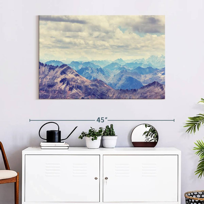 Alvord Huayhuash Mountain Range, 26" H x 39" W