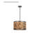 Ogrady 1 - Light Vintage Steel And Distressed Wood Single Pendant