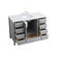Ensemble de meuble-lavabo simple 48 po Irene-1639550748