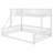 Floor Bunk Bed Frame With Ladder And Safety Guardrails-429480457-429480456
