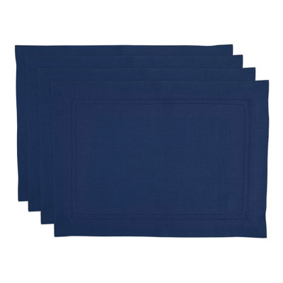 Double Hemstitch - 100% Pure Linen Placemats