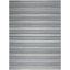 Tapis rayé bleu / blanc Steelman-2042294971
