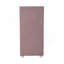Commode rose en tissu