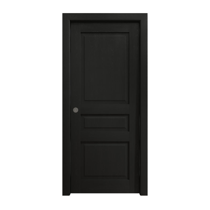 Porte coulissante à poche | Ego 5012 | Ensemble de quincaillerie de rail | Portes intérieures modernes en bois massif pour chambre à coucher