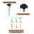 Olia Square / Rectangle Chandelier