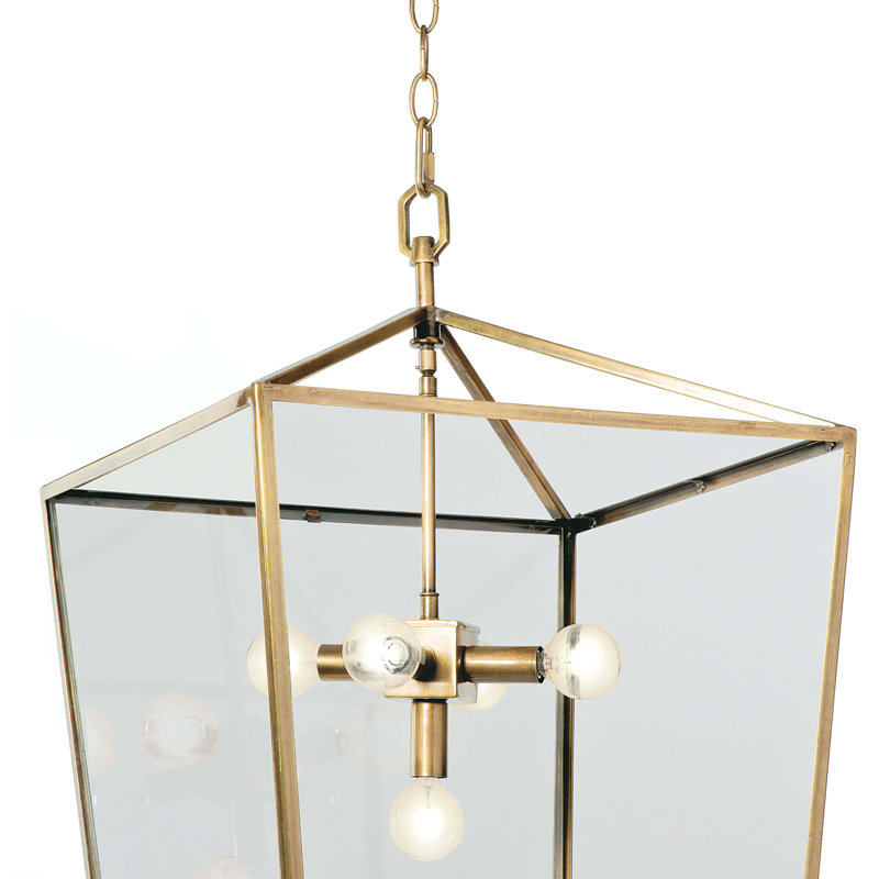 Camden Lantern, Natural Brass