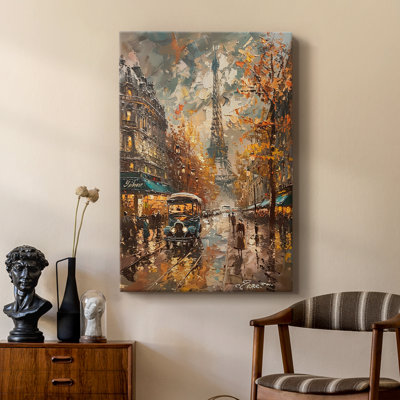 Série LANDSCAPES CECLVII - Toile tendue avec châssis de qualité supérieure - Prêt à être accroché