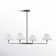 Pearson 4 - Light Dimmable Sputnik Modern Linear Chandelier
