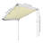 Yescom 55.12'' W x 84.62'' D Fabric Beige Cover Retractable Patio Awning