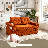 Double Fold-Out Sofa Bed – Compression-Molded Foam, Includes Pillows-126552650