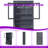 78" Freestanding Kitchen Pantry Cabinet With Power Outlet 3 Drawers & Adjustable Shelves-133846466