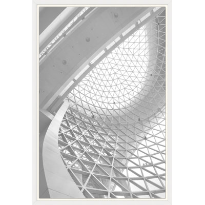 Architectural Moment 1' Framed Photographic Print on Glass