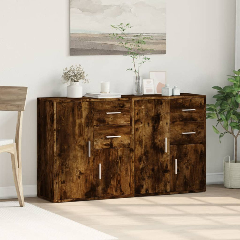 Thynes 60cm Sideboard, Smoked Oak