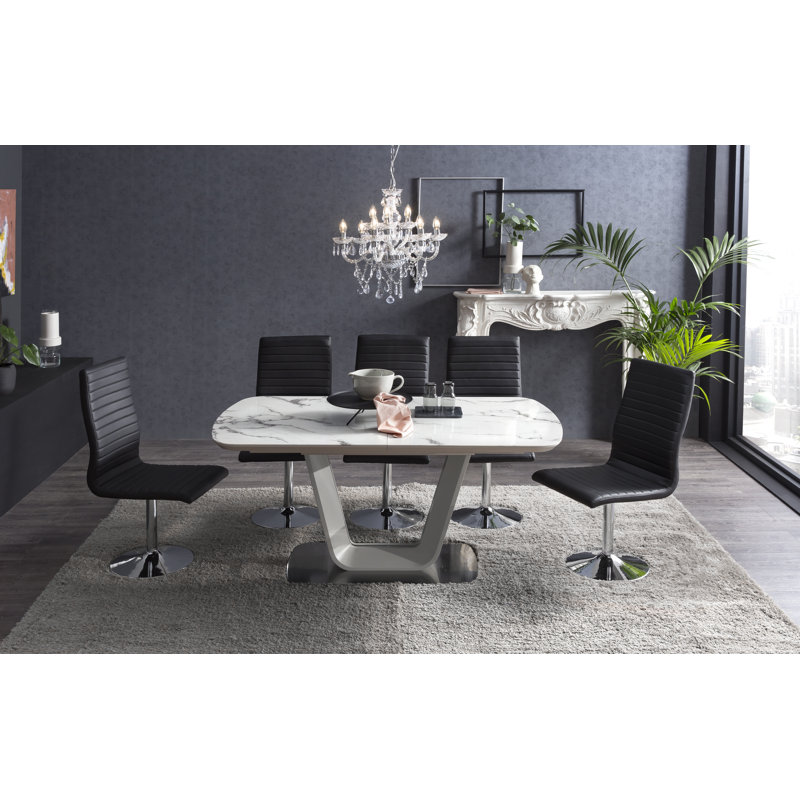 Chaska 90cm Extendable Trestle Dining Table