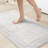 3000 Gsm 100% Cotton Reversible Grey Bath Rug 20x30" - Soft, Non Slip Recommended, Machine Washable, And Fashionable,-1674634708