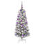 Artificial Hinged Christmas Tree Green and white-1629112163