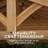 10 pi. L 10 pi. D Pavillon de jardin en bois massif