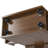End Table With Flip Top, Side Table With Storage And Charging Station, Narrow Couch Side Table With Drawer And Wheels