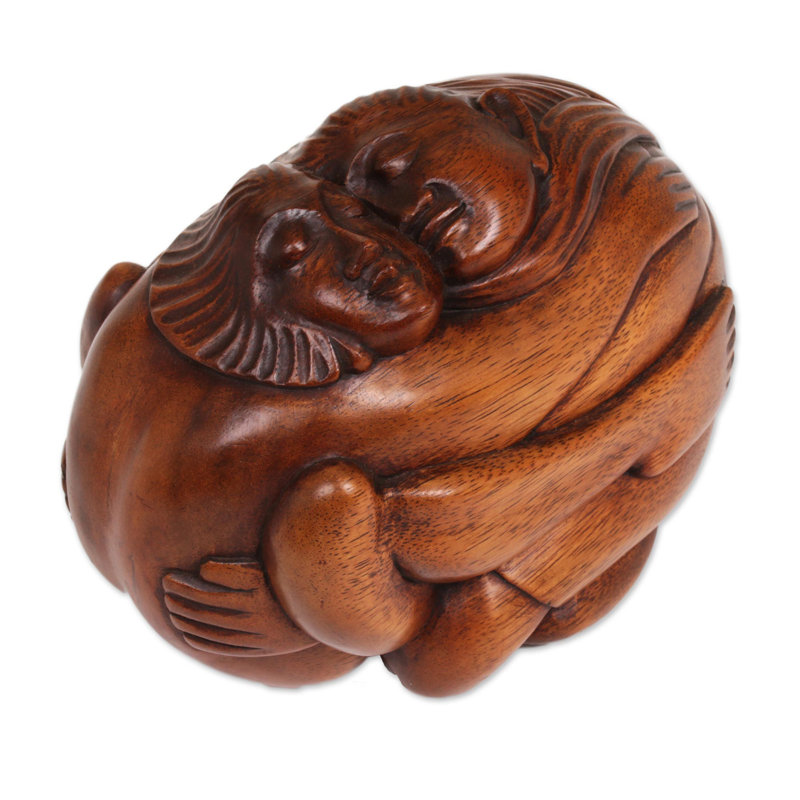 Figurine en bois romancing Lucasta