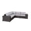 7 Seating Group With Weather- , Cushions, And Easy-care Covers For Backyard Fully Assembled Sectional Reversible Layout, Water-repellent Interlocking Sections