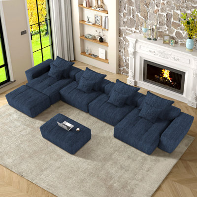 Canapé modulaire rembourré 8 pièces Viola