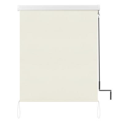 Symple Stuff Fabric Cover Retractable Patio Awning