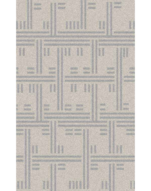 Tapis chameau/beurre noué à la main Harlan