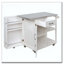 Chariot de cuisine verrouillable pour l'extérieur avec îlot de cuisine-124609585