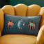 Beetalis Abstract Green Rectangular Cushion Cover