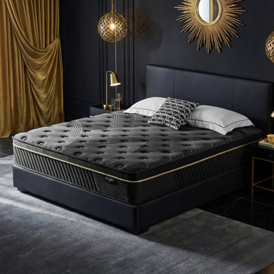 14 Inch King Size Gel Memory Foam and Internal Spring Hybrid Mattress