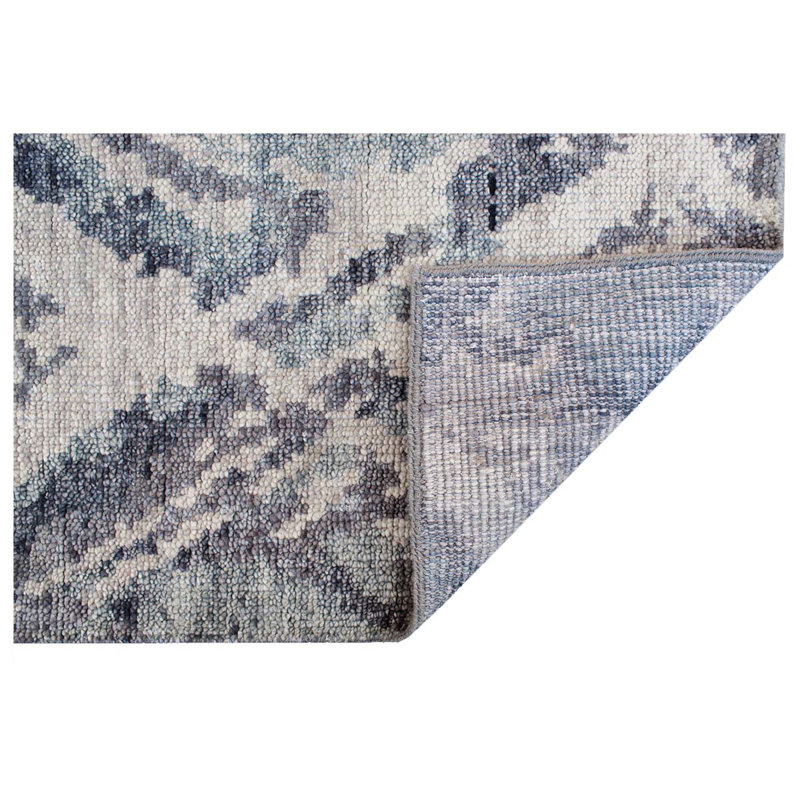 Wool Moroccan Area Rug, Rectangle 2' x 3'
