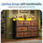 39.4" W Rectangular LED & Power Outlets 8-Drawer TV Stand-150144917