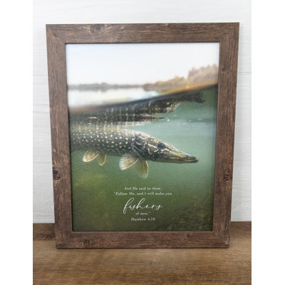 Spiritual Fishers of Men Fish - impression d'un seul cadre photo