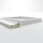 94 1/2"L (Adjustable 36"H to 40"H) Ashford Square Panel Traditional Wainscot Paneling Kit