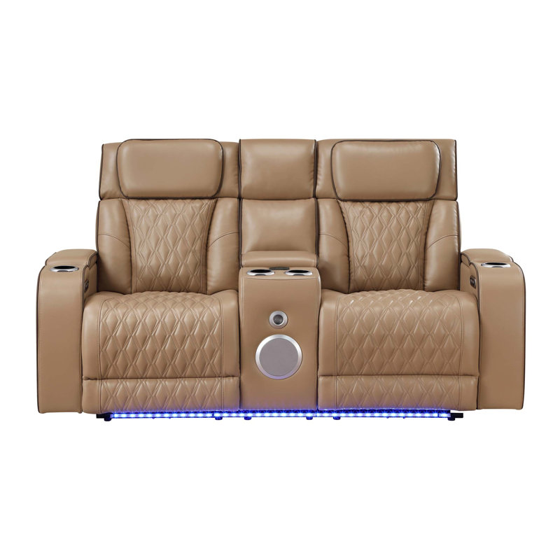 Causeuse inclinable moderne avec fonction d'inclinaison électrique et de massage