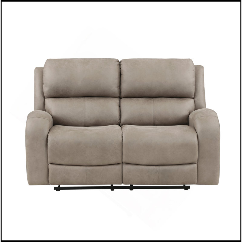 Causeuse inclinable double luxueuse 1pc