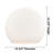 Luminaire suspendu sphère 1 lumière Athens-86622974-90538949-86622973