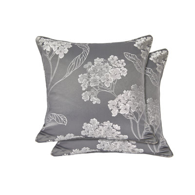 Blossom Floral Square Throw Pillow Cover