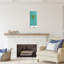 "Stupell Industries", art moderne sur toile de palmier turquoise par J. Weiss-91319994-91319995