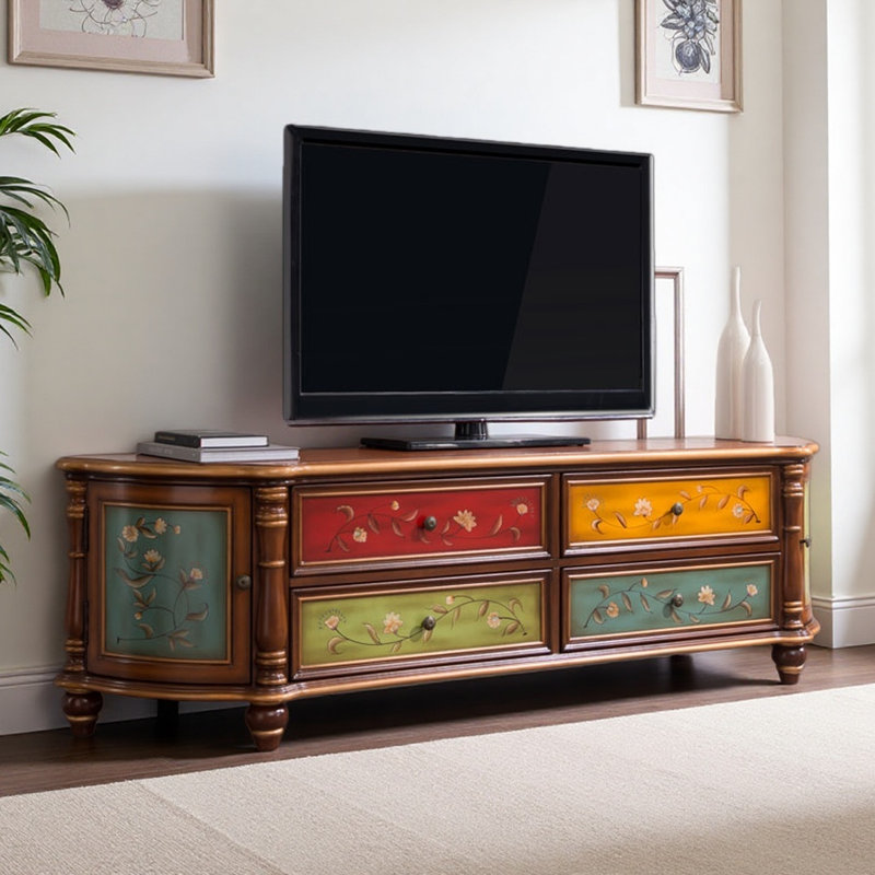 American-style Simple and Retro TV Cabinet