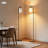 Dimmable Floor Lamp With Remote Control, 3 Color Temperatures, Modern Standing Lamp With Linen Shade For Living Room, Bedroom, Or Office