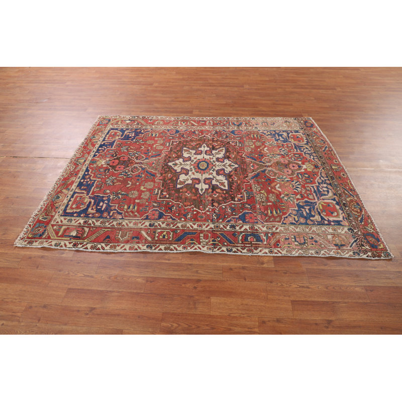 Tapis en laine vieilli 5 x 6