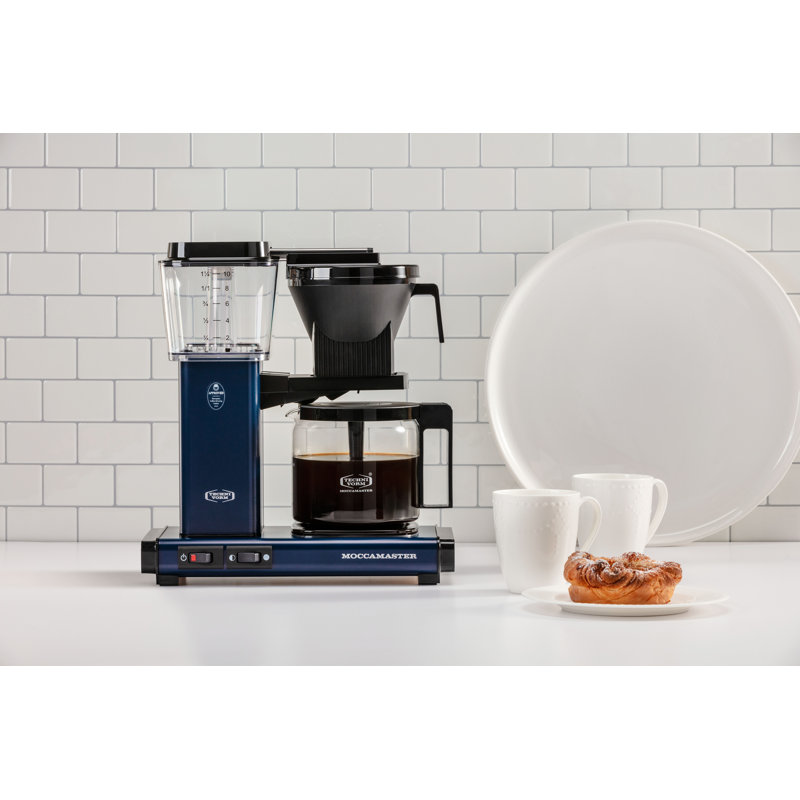 Moccamaster 10-Cup Coffee Maker, Royal Blue