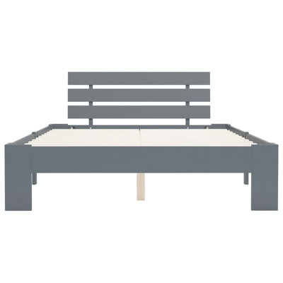 vidaXL Bed Frame Solid Pine Wood